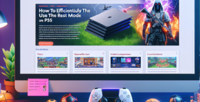 Cómo Utilizar el Modo Rest en PS5 Eficientemente